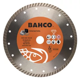   Gyémánttárcsa 150x3,0x10 mm BAHCO, folyamatos gyémánt, Általános építőanyagokra, kőre.