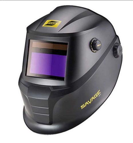 Cască automată Esab SAVAGE A40 cu 4 senzori, neagră