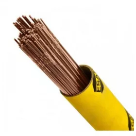 Tijă de sudură TIG nealiată 2,4 mm ESAB OK 12.64, 5 kg
