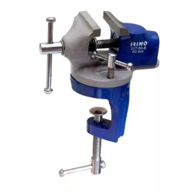   Menghină de banc IRIMO cu bază rotativă, 90°, fălci: 63 mm, max. deschidere: 50 mm