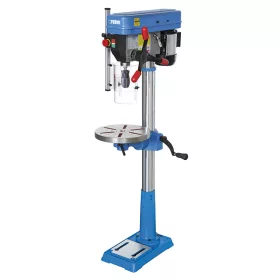   Mașină de găurit cu coloană FERVI cu mandrină cu curea trapezoidală de 16 mm