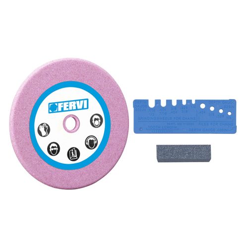 FERVI Láncfűrész élező