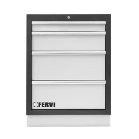 FERVI Szerszámos szekrény, 4 fiókkal 680x458x910 mm