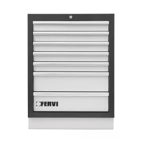 FERVI Szerszámos szekrény, 7 fiókkal 680x458x910 mm