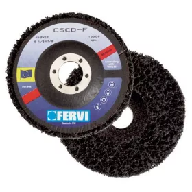 Disc de curățare FERVI 115x22 Scotch Brite (negru)