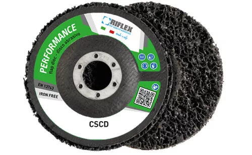 Disc de curățare FERVI 115x22 Scotch Brite (negru)