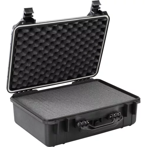 FERVI Erősített, nagy teherbírású koffer, 465x360x175h mm, belső=14L