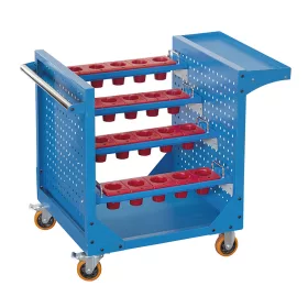FERVI Szerszámtároló kocsi, 20 tárolóhelyes ISO 50