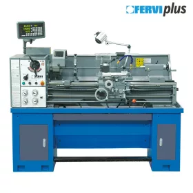 FERVI INVERTER GEAR HEAD LATHE WITH READ OUT
