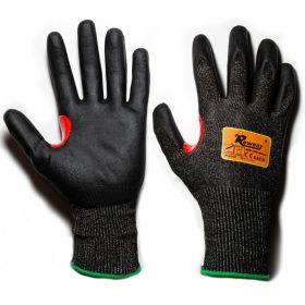   Vágásbiztos védőkesztyű habosított nitril 5-ös, Ultraflex, Méret: M/8