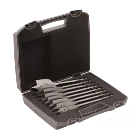   Set burghie plate BAHCO cu suport pentru biți, 12-32 mm, 8 piese