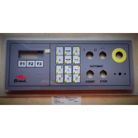   BOMAR Alkatrész: STG 260 DGH kezelő billentyűzet felület 