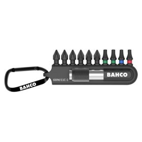 Set biți BAHCO Torsion 25 mm (PH, PZ, TORX®) 11 bucăți