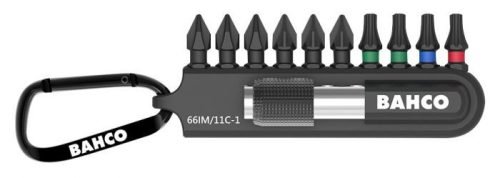 BAHCO Bitkészlet Torziós 25 mm (PH, PZ, TORX®) 11 részes