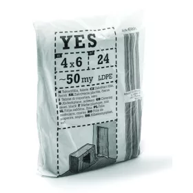 Folie de protecție YES S50 4x6m neagră, LDPE, neagră