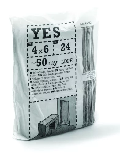 Takarófólia, LDPE 4x6 m