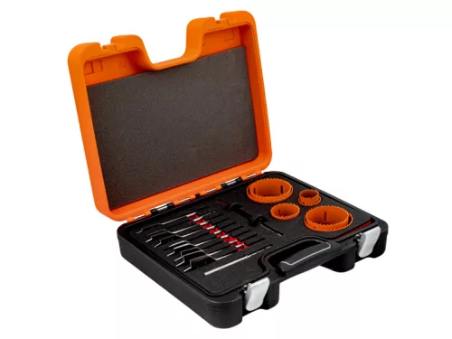 BAHCO Sandflex® Bi-metal körkivágó készlet, 12-86 mm (18 részes)