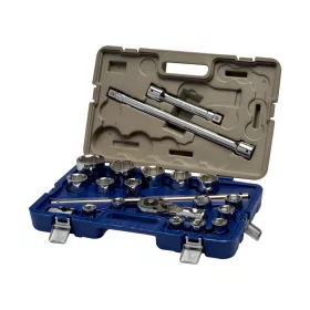 Set chei tubulare IRIMO, 3/4", 19-50 mm (21 buc.)