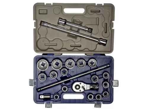 Set chei tubulare IRIMO, 3/4", Bi-Hex, 21 buc 19-50 mm