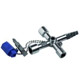   IRIMO Multifunkciós villanyszerelési szekrénykulcs,  9 az 1-ben