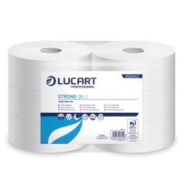 Hârtie igienică Jumbo cu două straturi Lucart Strong 23