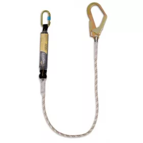   Opritor de cădere IRUDEK 362 cu absorbitor de energie 45x340 mm cu carabiniere din oțel