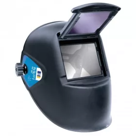   Fejpajzs Flip-Flap Felhajtható lencse. Látómező: 94×344mm Előtét és sötét üveg mérete: 90x110 mm