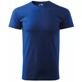 Tricou simplu pentru bărbați, albastru regal, mărimea 2XL