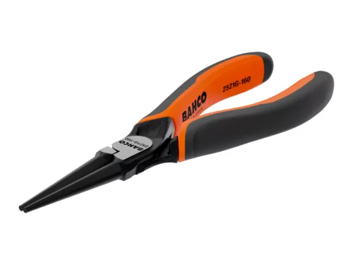 BAHCO Kerekcsőrű fogó, rövid 160 mm