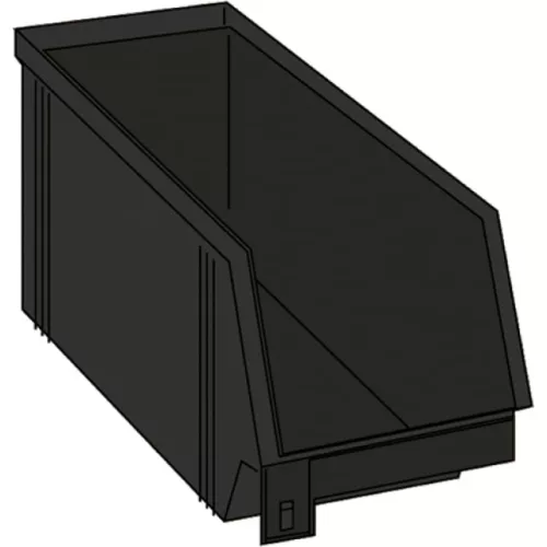 Cutie de depozitare KELIT-LOGOS-BOX (MH box 3) 350x140x170mm Albastră