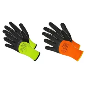   Védőkesztyű latex téli bélelt, ökölcsontig mártott, Szín: , Méret: L, 2.2.2.2.