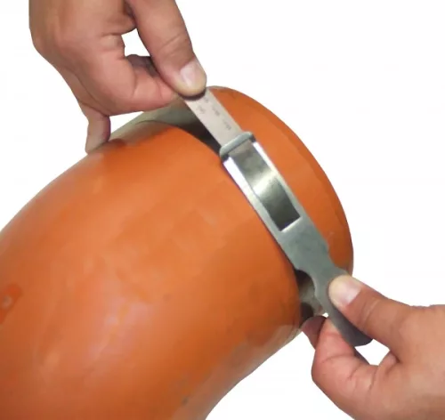 Ruletă de măsurare a circumferinței Vogel 60-950 mm, inox