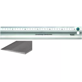 Riglă de aluminiu Vogel pentru muchii 300x50x5 mm