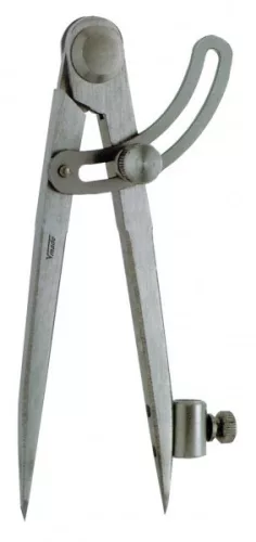 Compas Vogel lustruit, cu suport pentru creion 200 mm