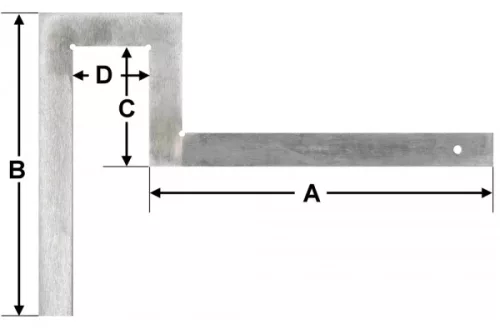 Vogel Karima derékszög  300x300x105x65 mm