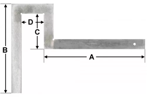 Vogel Karima derékszög 1000x500x125x95 mm