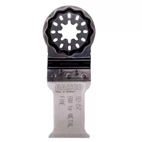   Lamă de ferăstrău multifuncțional BAHCO Starlock - pentru metal, 35 mm