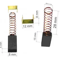 BOSCH Szénkefe készlet 1.619.P13.476