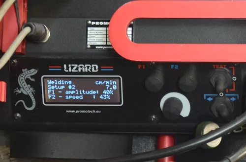 Promotech LIZARD programozható hegesztőtraktor