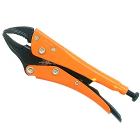 Grip-On önzáró fogó, hajlított pofával 143 mm