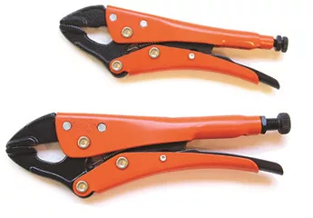 Clește autoblocant Grip-On, cu falcă în V antiderapantă, 238 mm