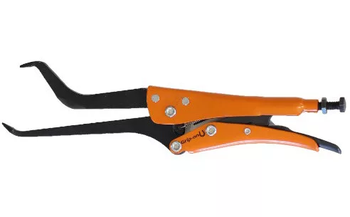 Clește potcoavă Grip-On cu închidere automată, fălci drepte 280 mm
