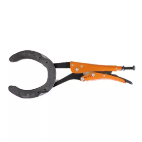   Clește potcoavă Grip-On cu închidere automată, fălci curbate 290 mm