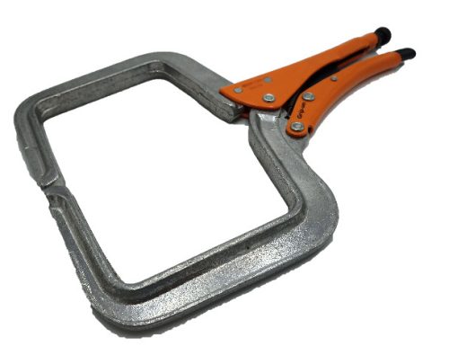 Grip-On önzáró fogó, alumínium ötvözetű C pofával, 350 mm