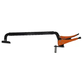   Clemă de masă Grip-On cu autoblocare, tip știft, cu fălci moi, 655 mm