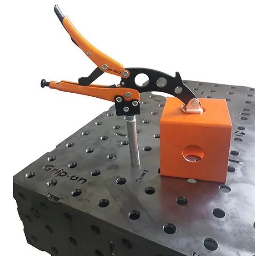 Clemă de masă Grip-On cu autoblocare, tip știft, 16x280 mm