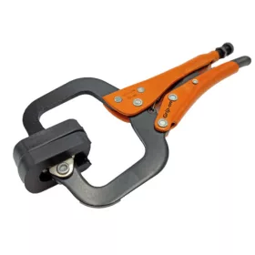 Grip-On önzáró fogó, mozgó C puhapofával 178 mm