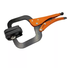 Grip-On önzáró fogó, mozgó C puhapofával 300 mm