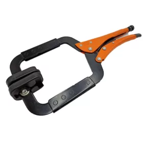 Grip-On önzáró fogó, mozgó C puhapofával 365 mm