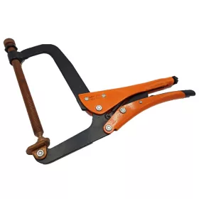 Grip-On önzáró fogó, orsós pofával 375 mm